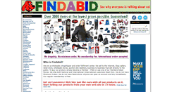 Desktop Screenshot of findabid.com